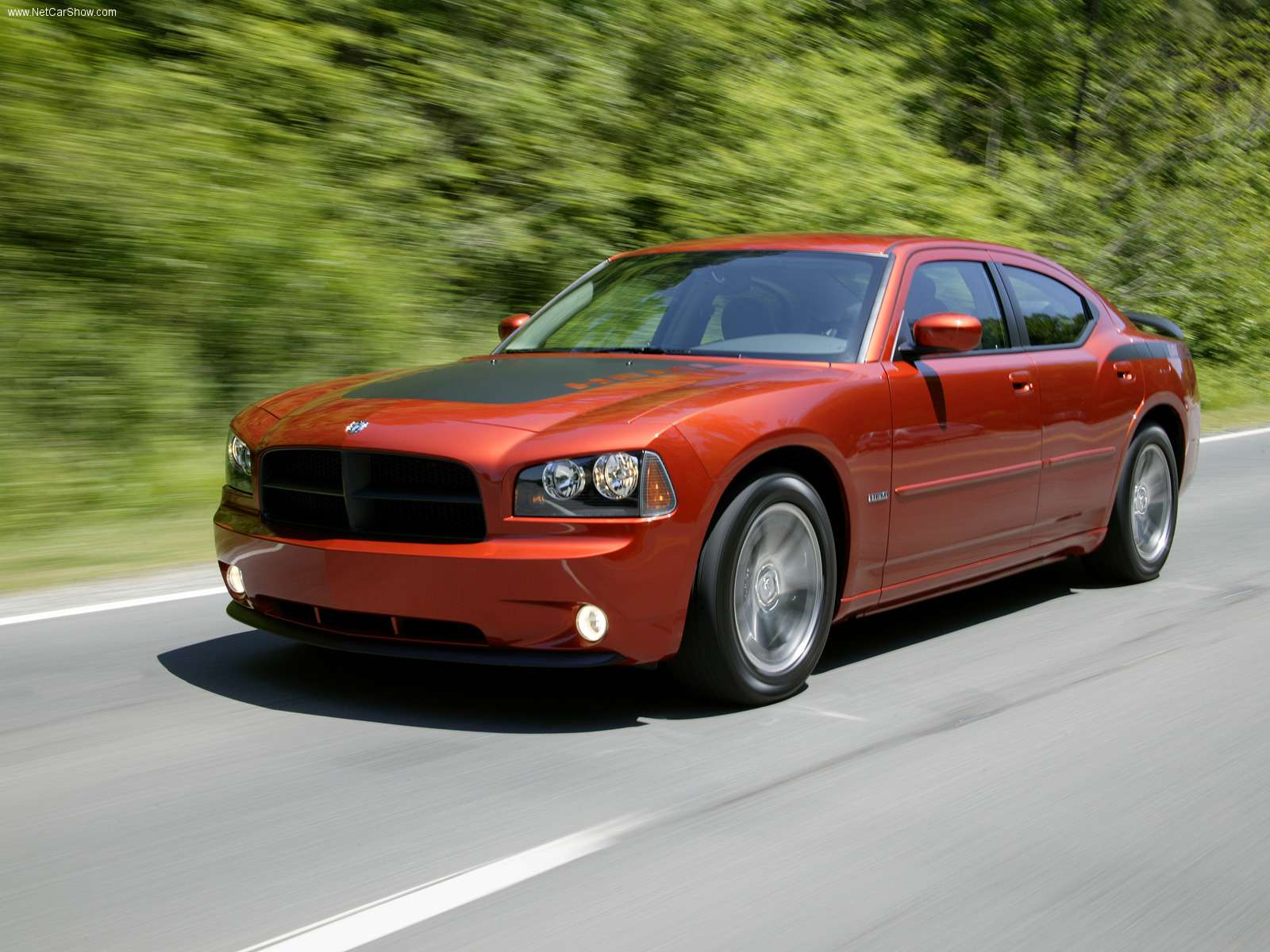 2006-2010) Gen 6 Dodge Charger – Custom Car Posters, image size:1600x1200