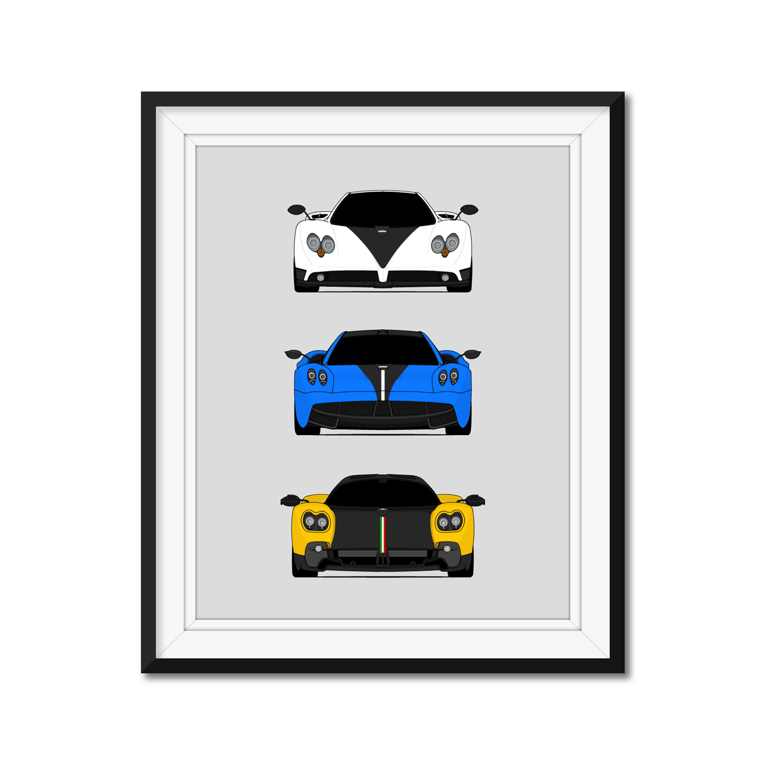 Pagani Zonda Huayra Generations