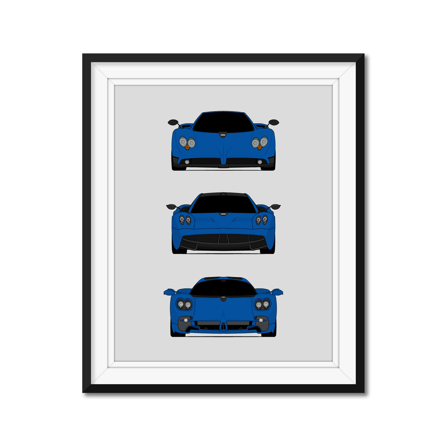 Pagani Zonda Huayra Generations