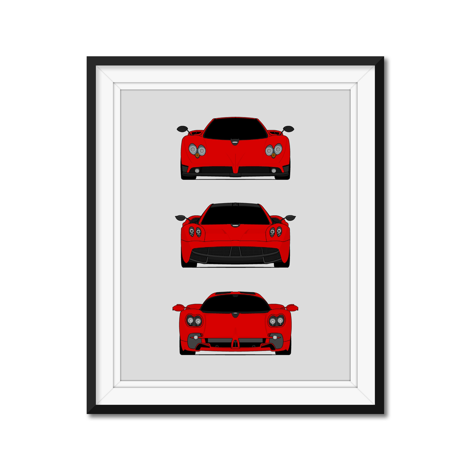 Pagani Zonda Huayra Generations