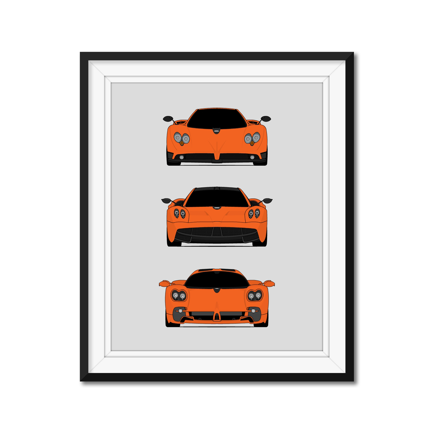 Pagani Zonda Huayra Generations