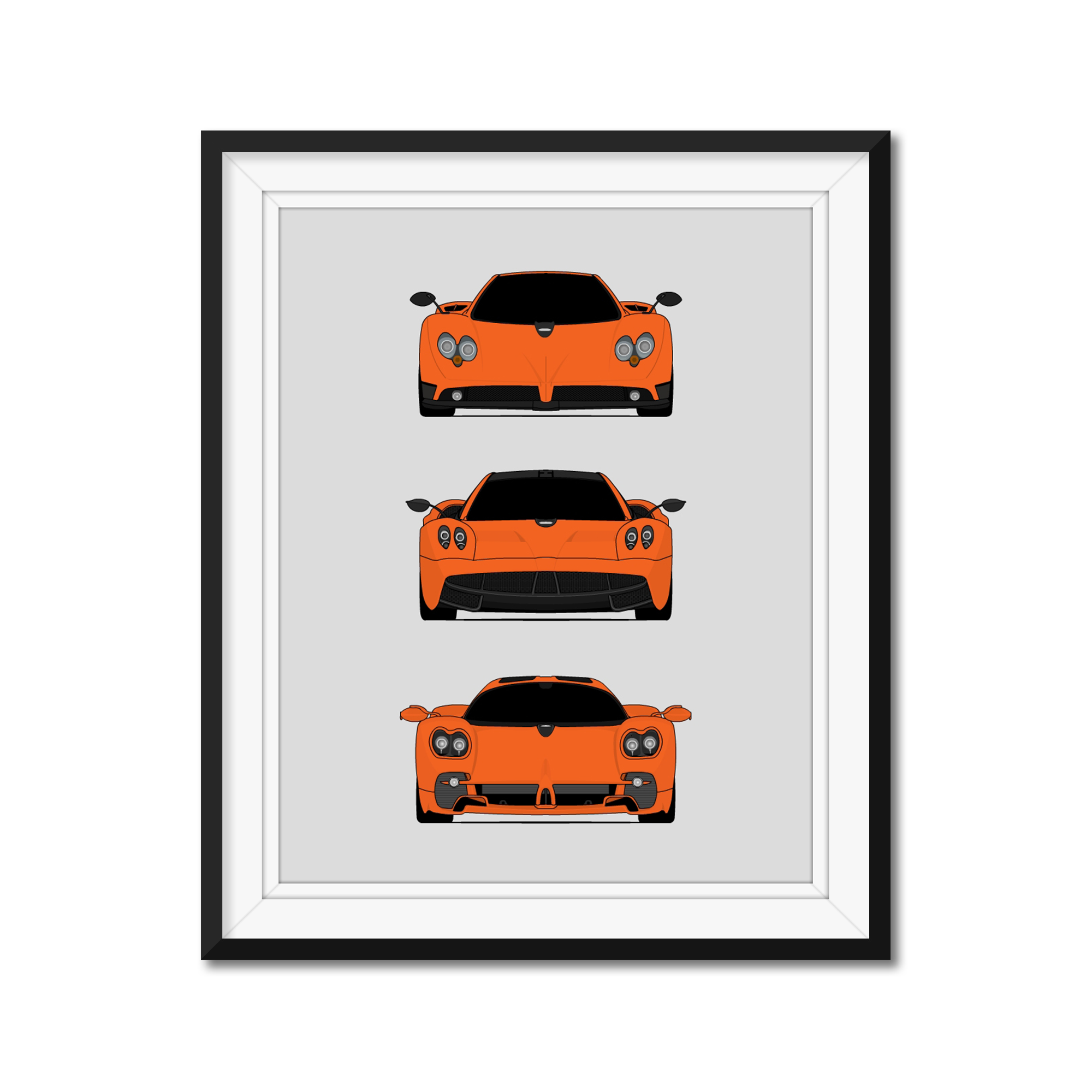 Pagani Zonda Huayra Generations