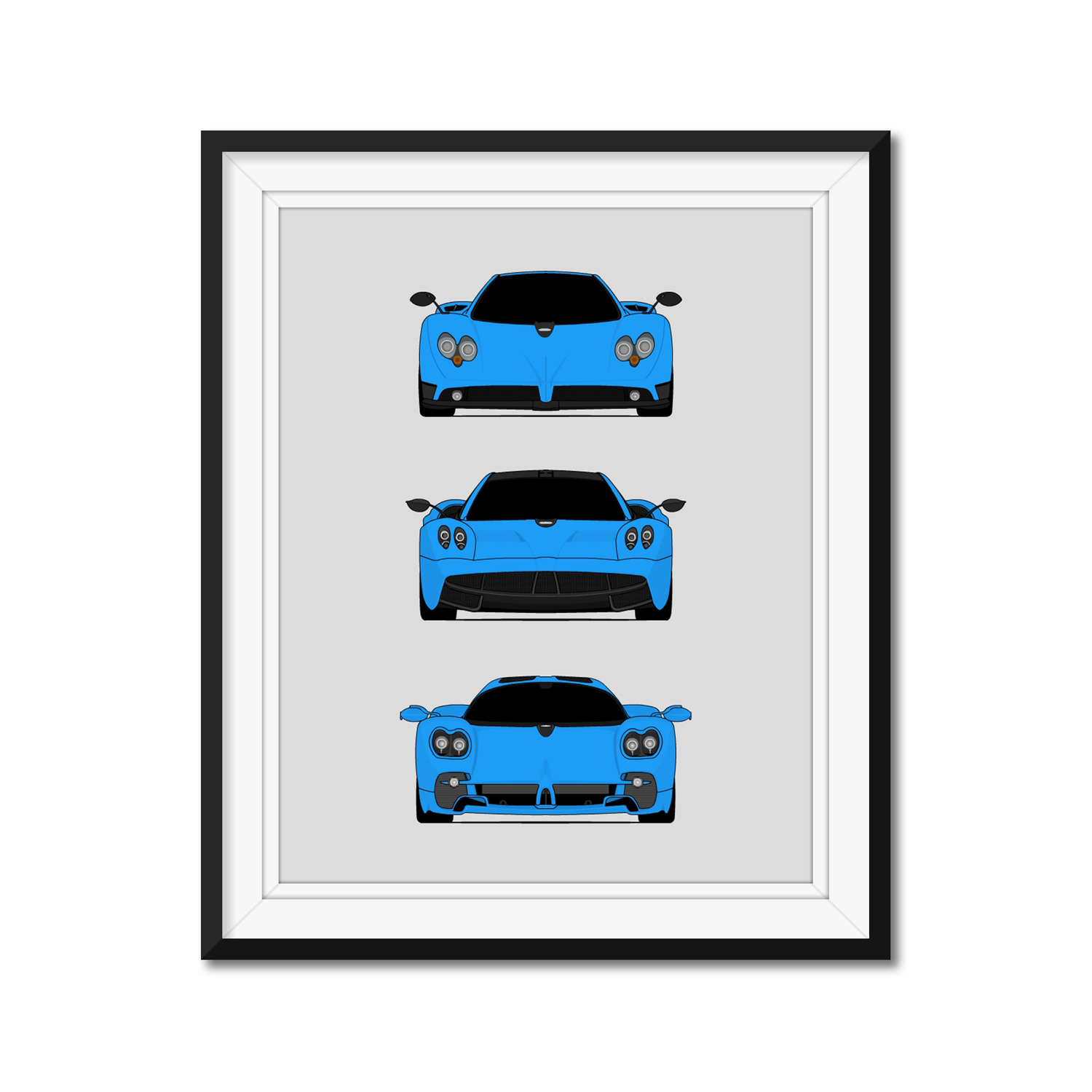 Pagani Zonda Huayra Generations