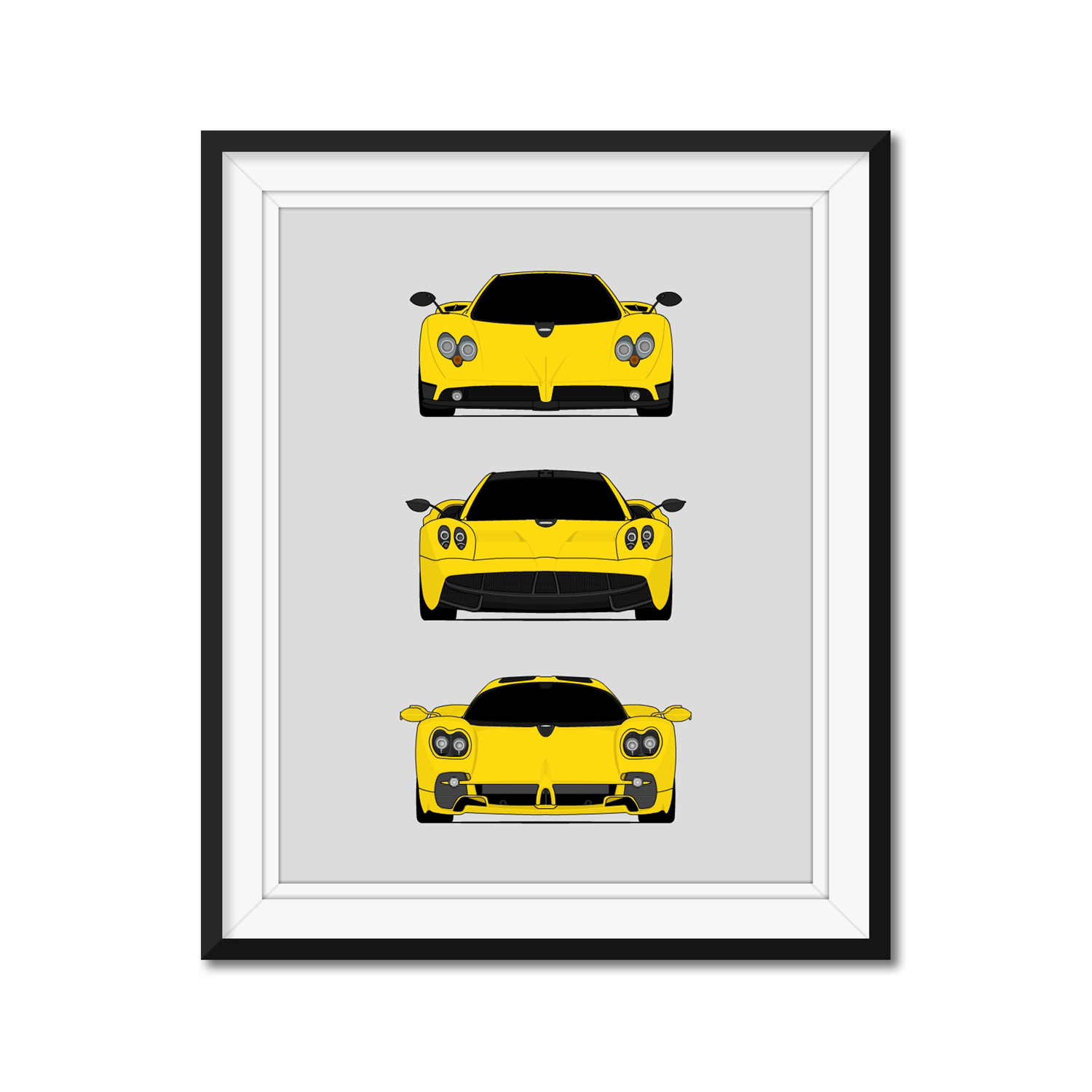 Pagani Zonda Huayra Generations