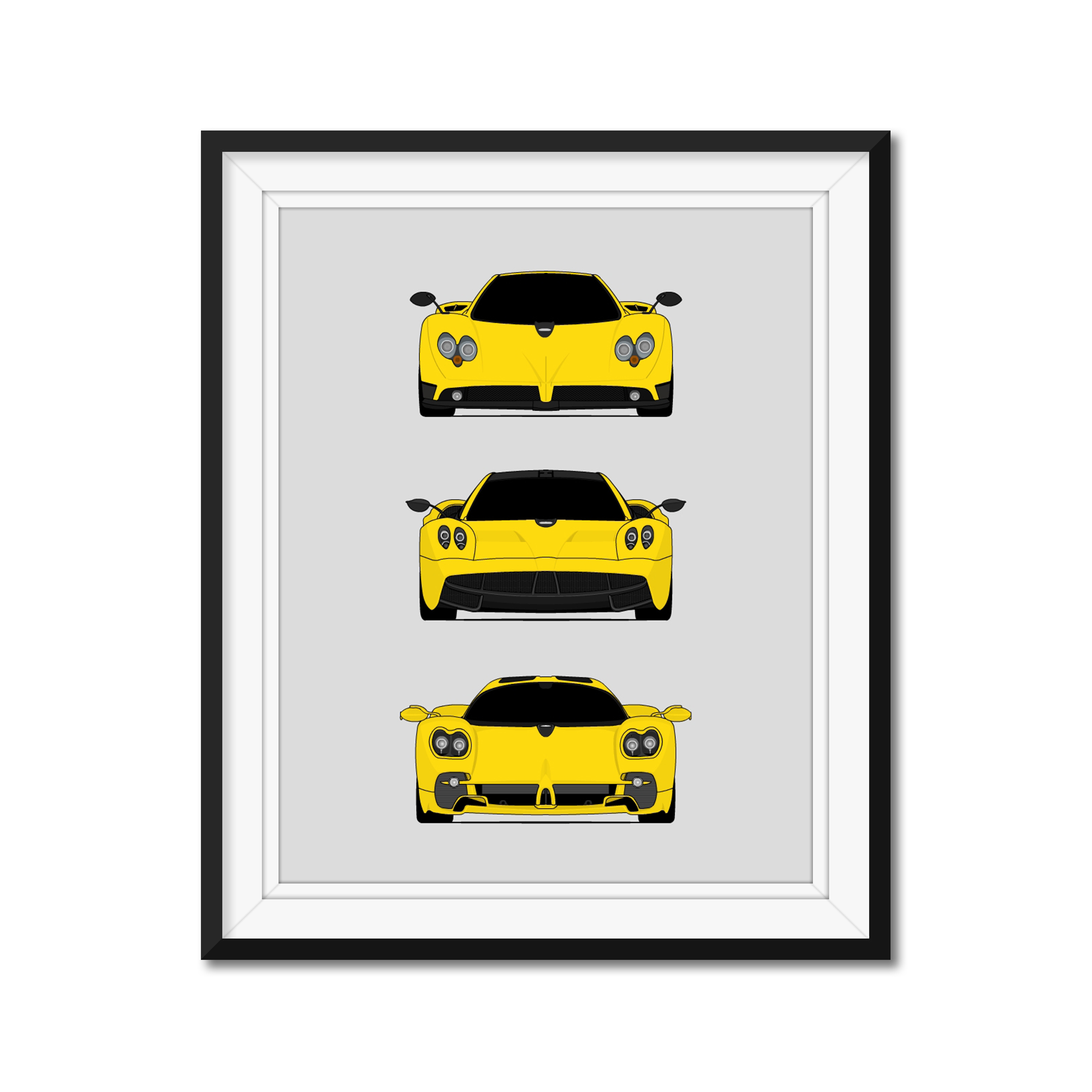 Pagani Zonda Huayra Generations