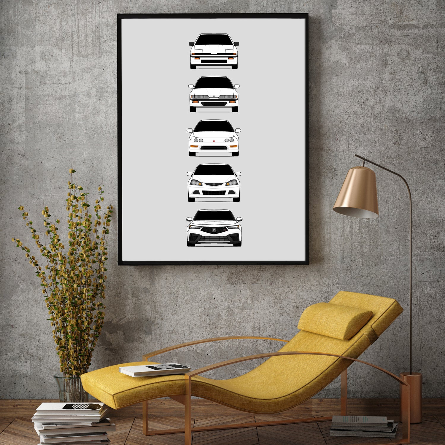 Customizable Version: Acura Integra Generations