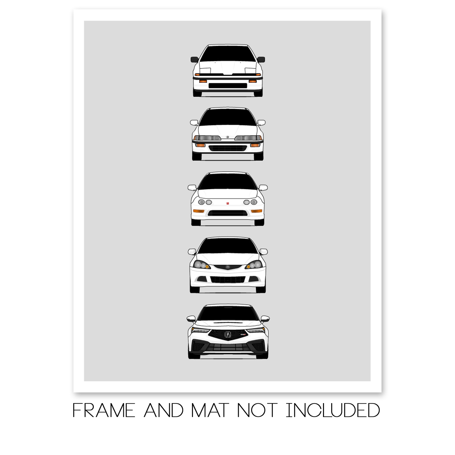 Customizable Version: Acura Integra Generations