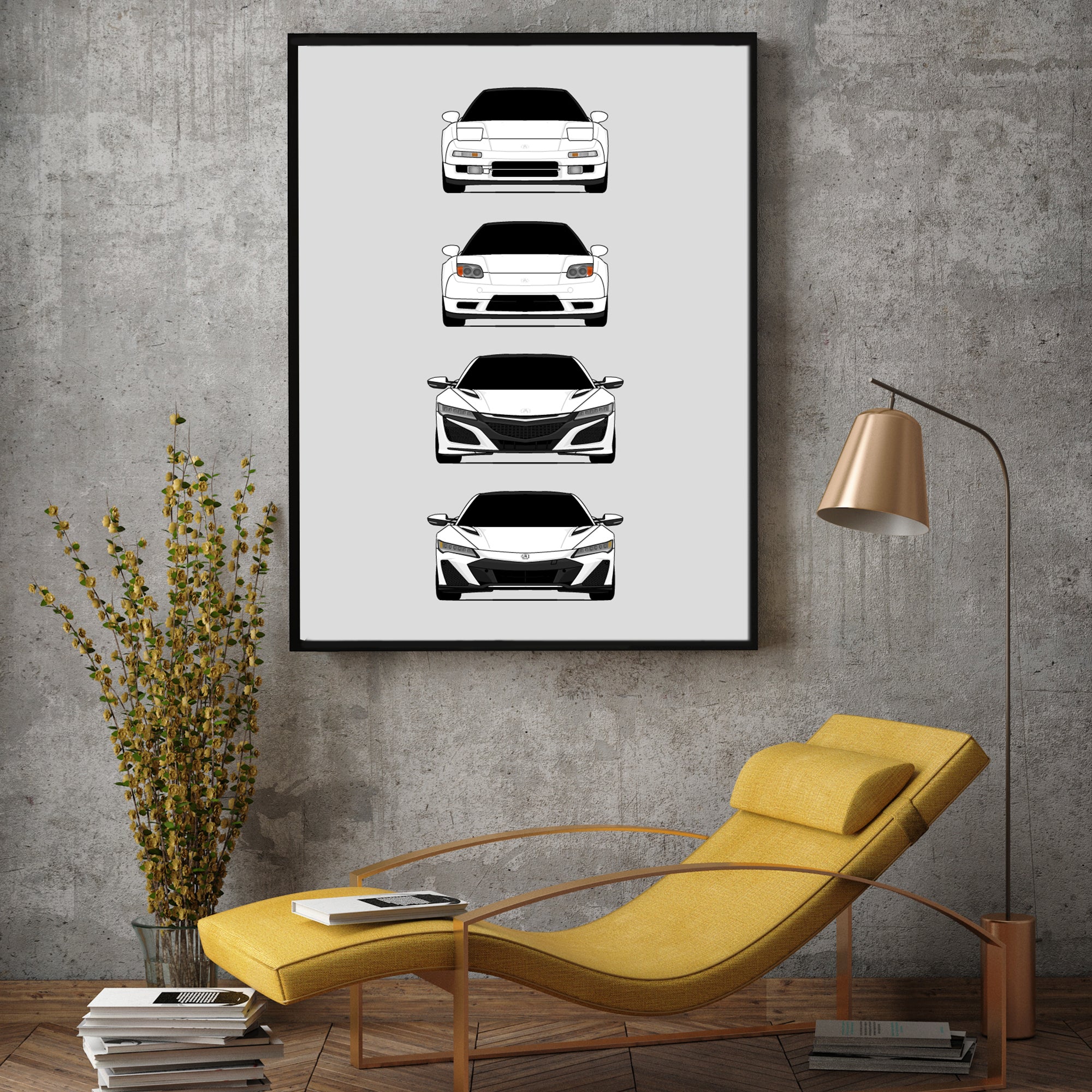 Customizable Version: Acura NSX Generations