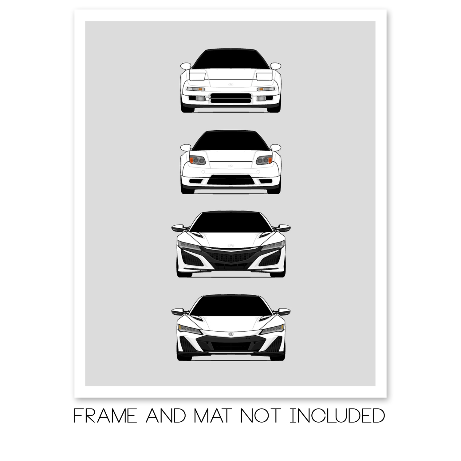 Customizable Version: Acura NSX Generations