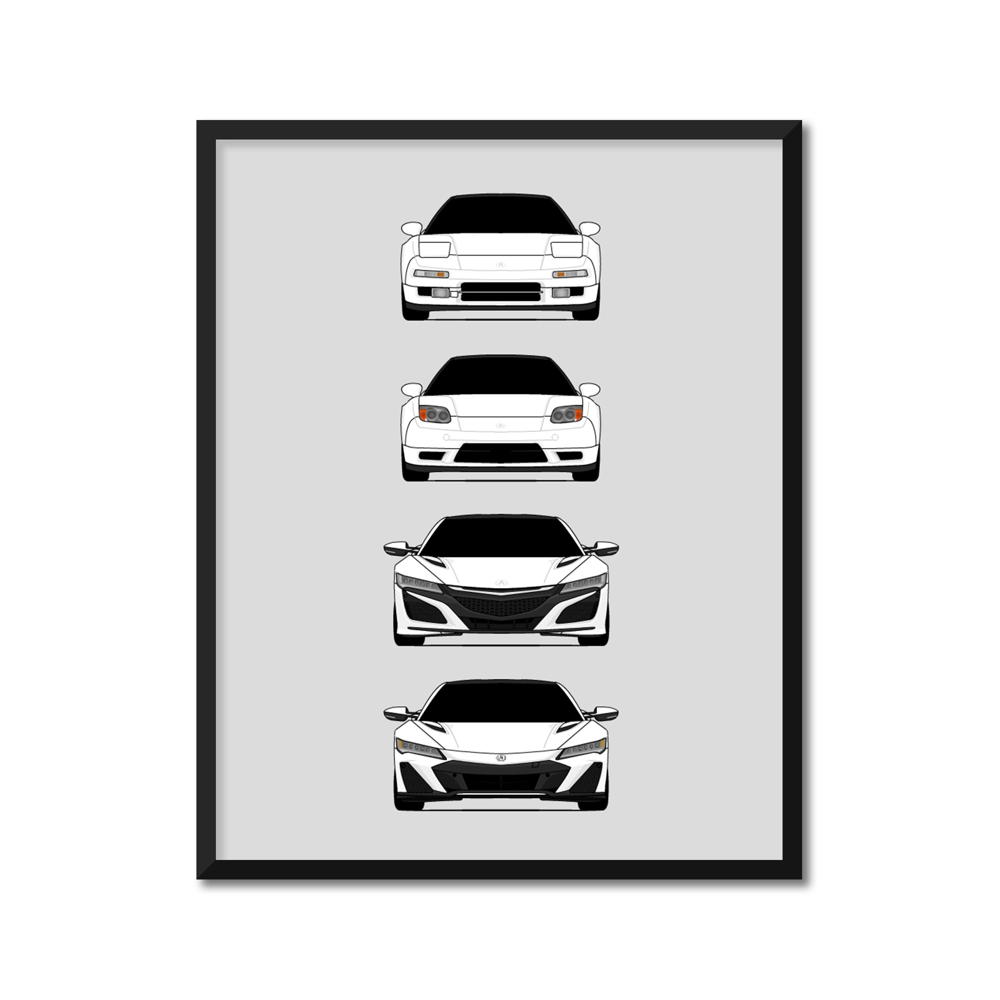 Customizable Version: Acura NSX Generations