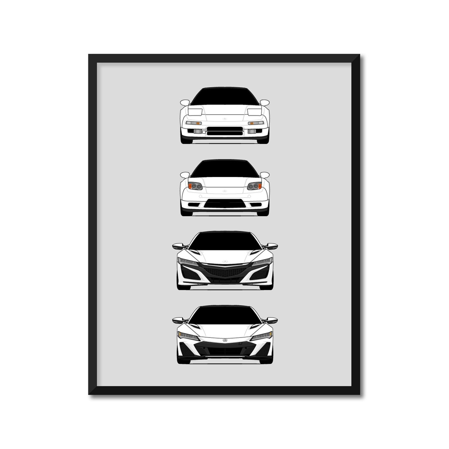 Customizable Version: Acura NSX Generations