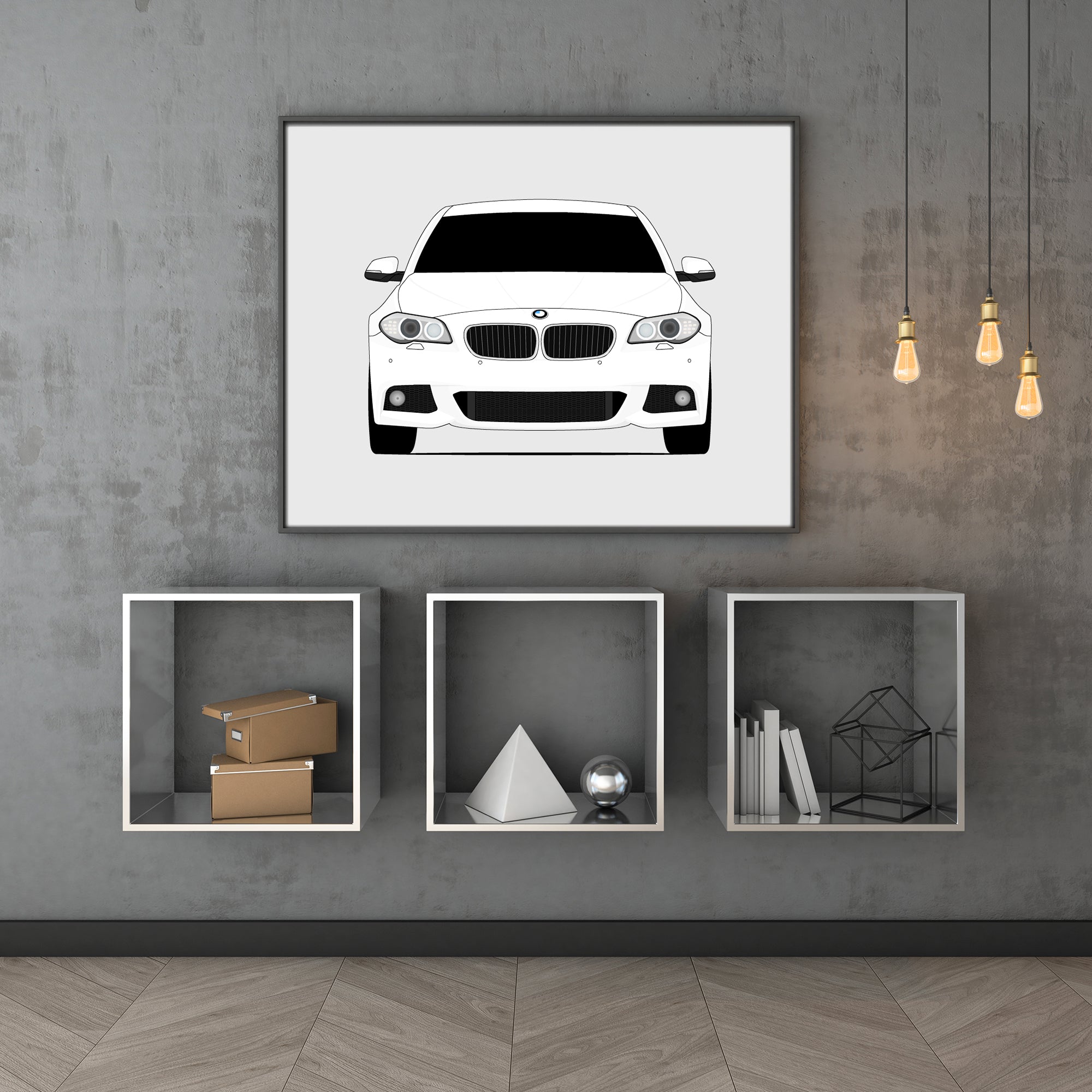 BMW 5 Series (2010-2013) F10 Poster