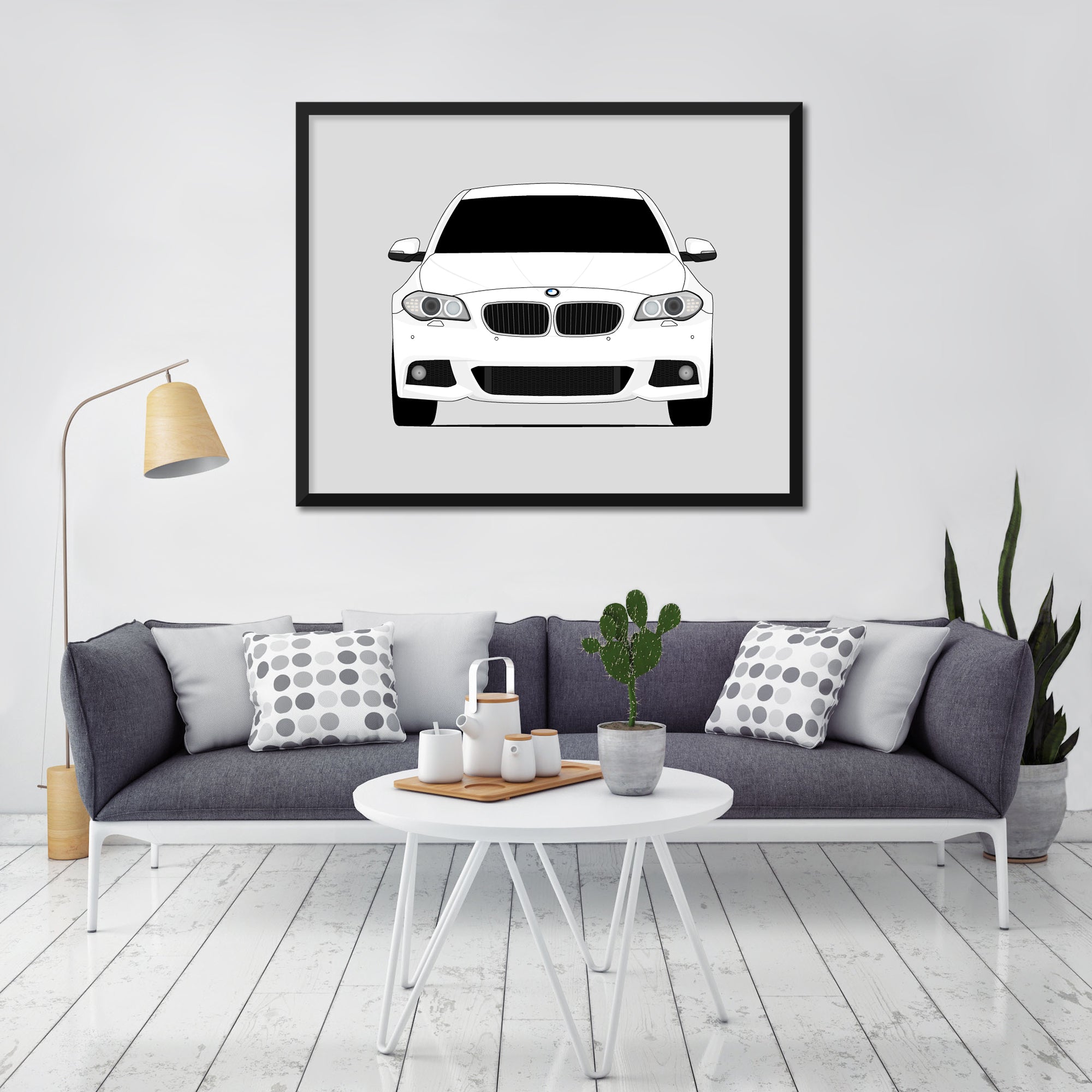 BMW 5 Series (2010-2013) F10 Poster