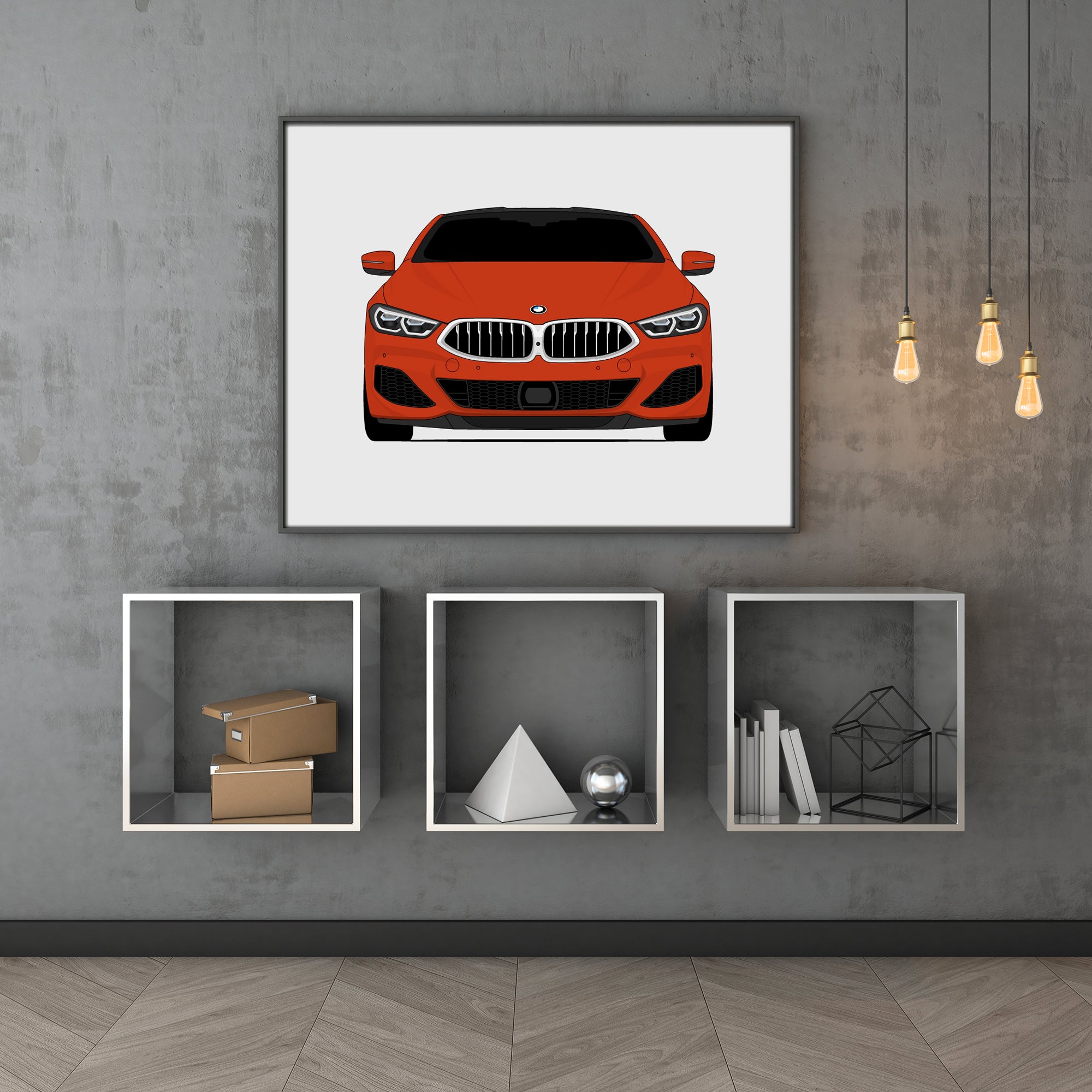 BMW 8 Series (2018-2022) G14 G15 G16 Poster
