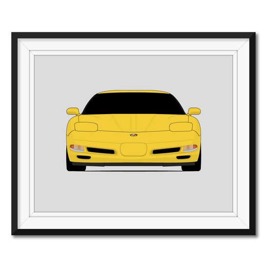 Chevy Corvette Z06 C5 (1997-2004) 5th Generation Poster