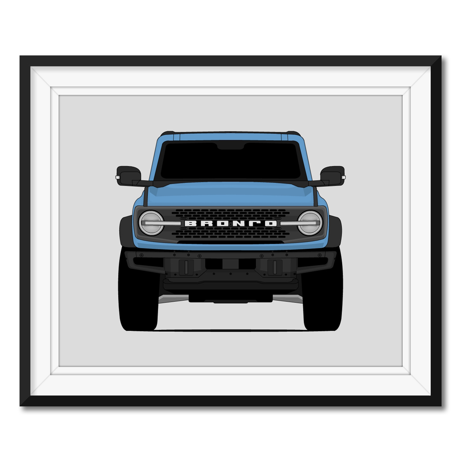 Ford Bronco (2021-Present) Badlands Wildtrak First Edition Poster