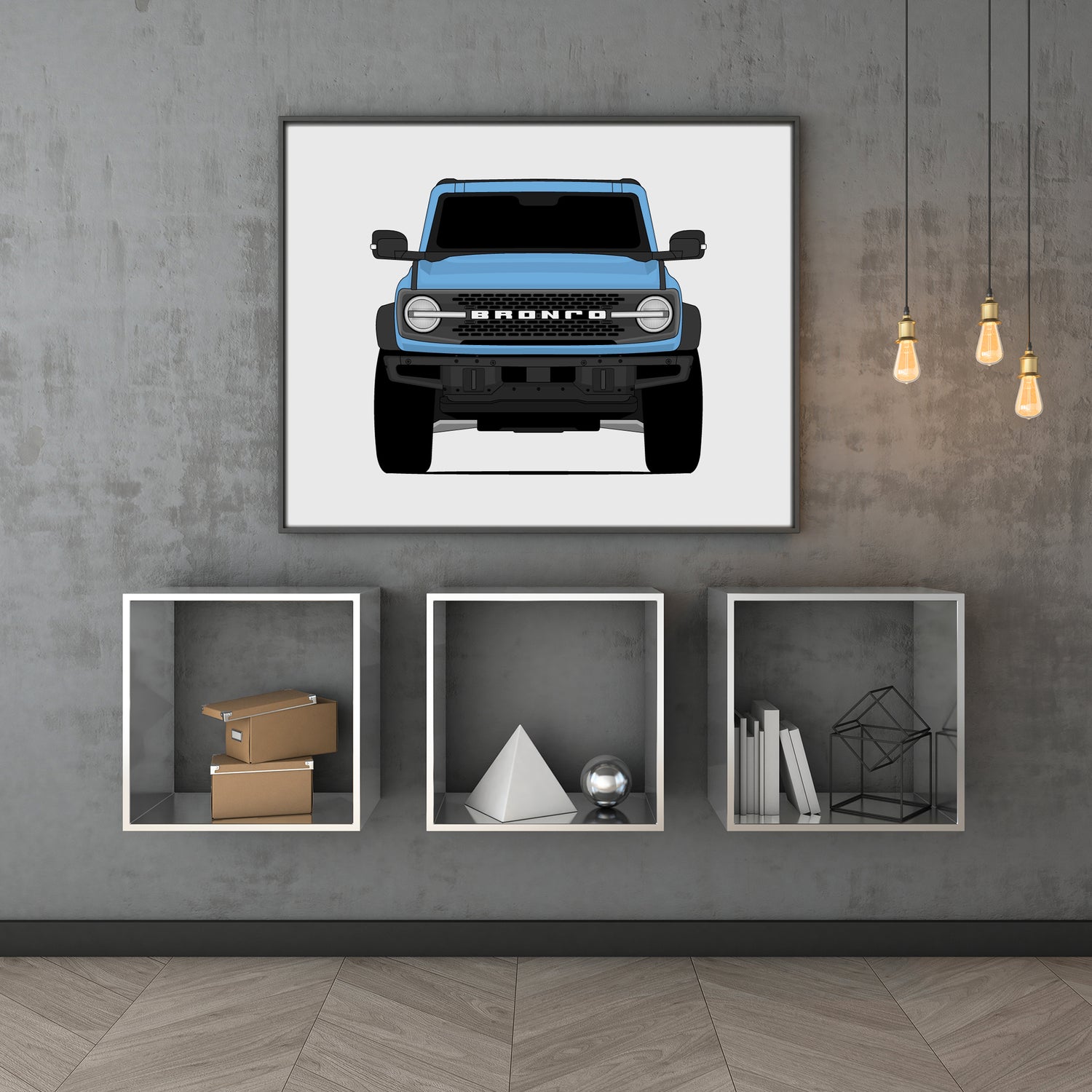 Ford Bronco (2021-Present) Badlands Wildtrak First Edition Poster