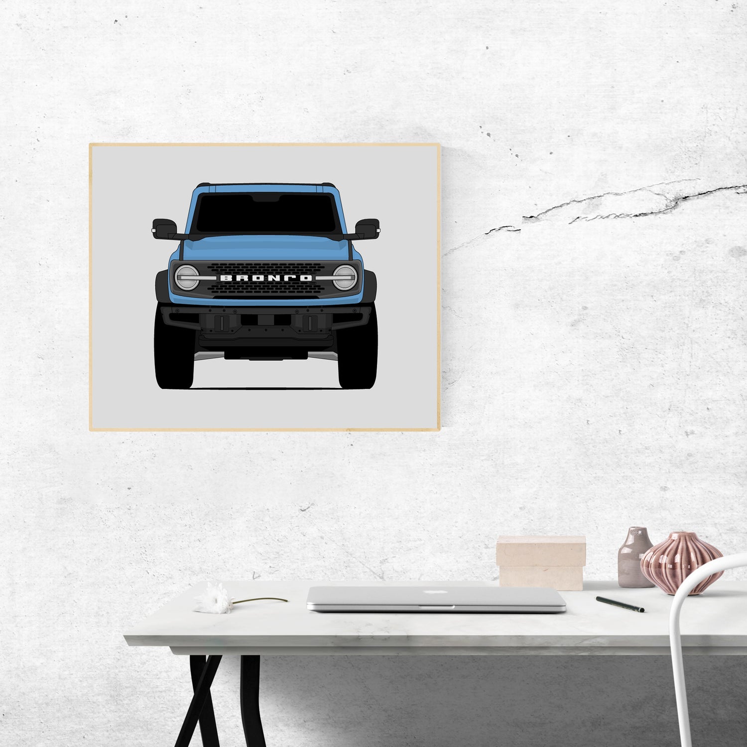 Ford Bronco (2021-Present) Badlands Wildtrak First Edition Poster