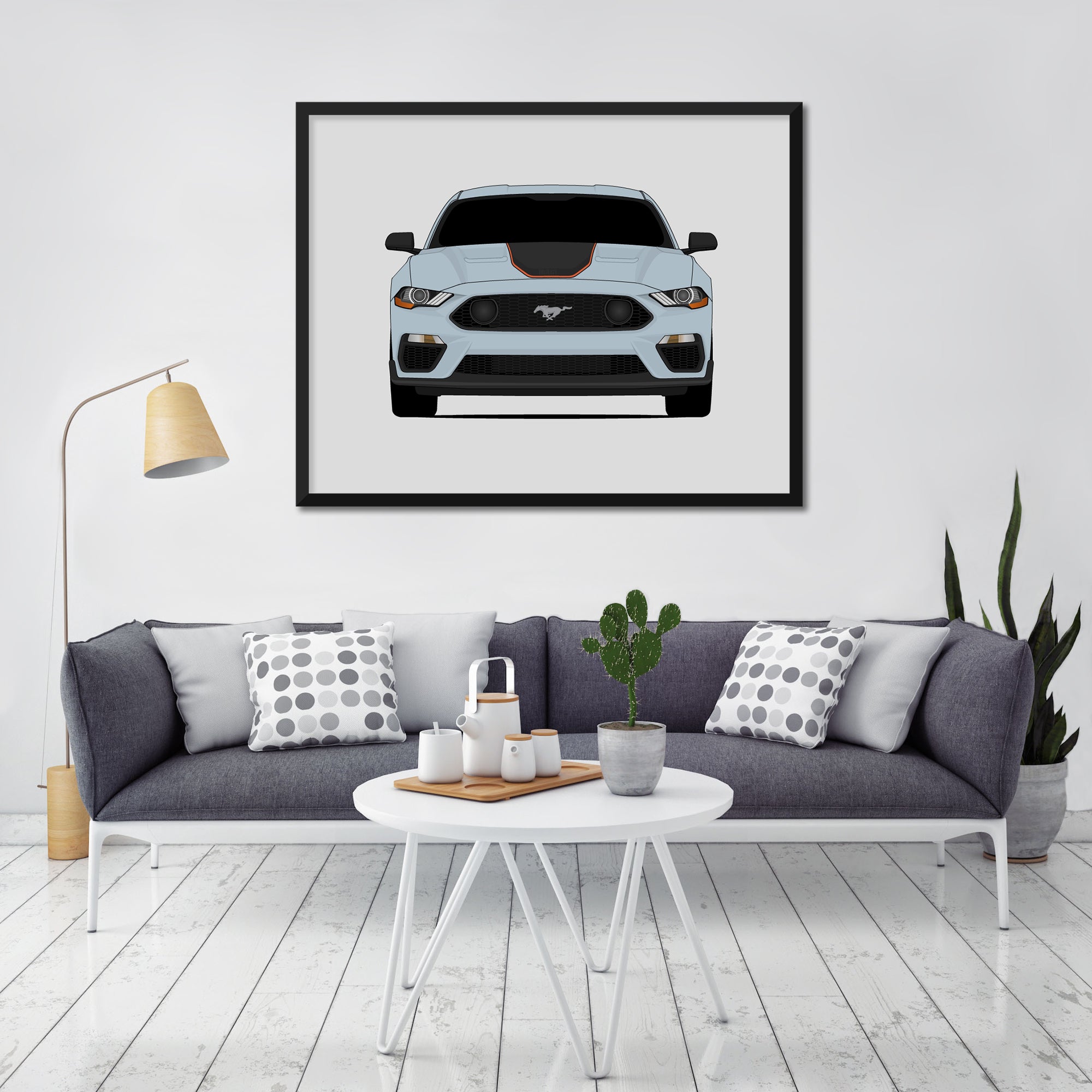 Ford Mustang GT (2021-Present) S550 Poster
