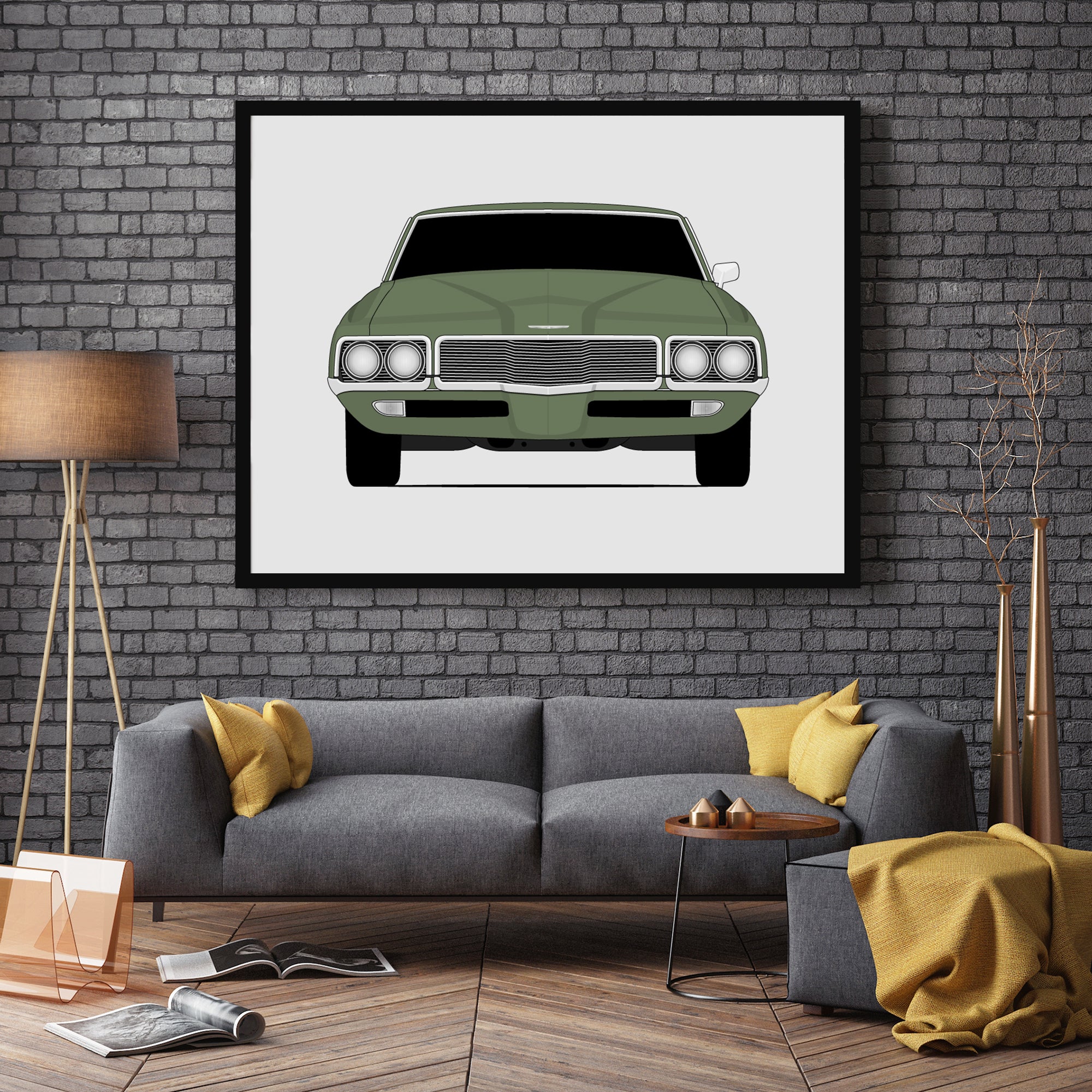 Ford Thunderbird (1970-1971) Gen 5 Poster