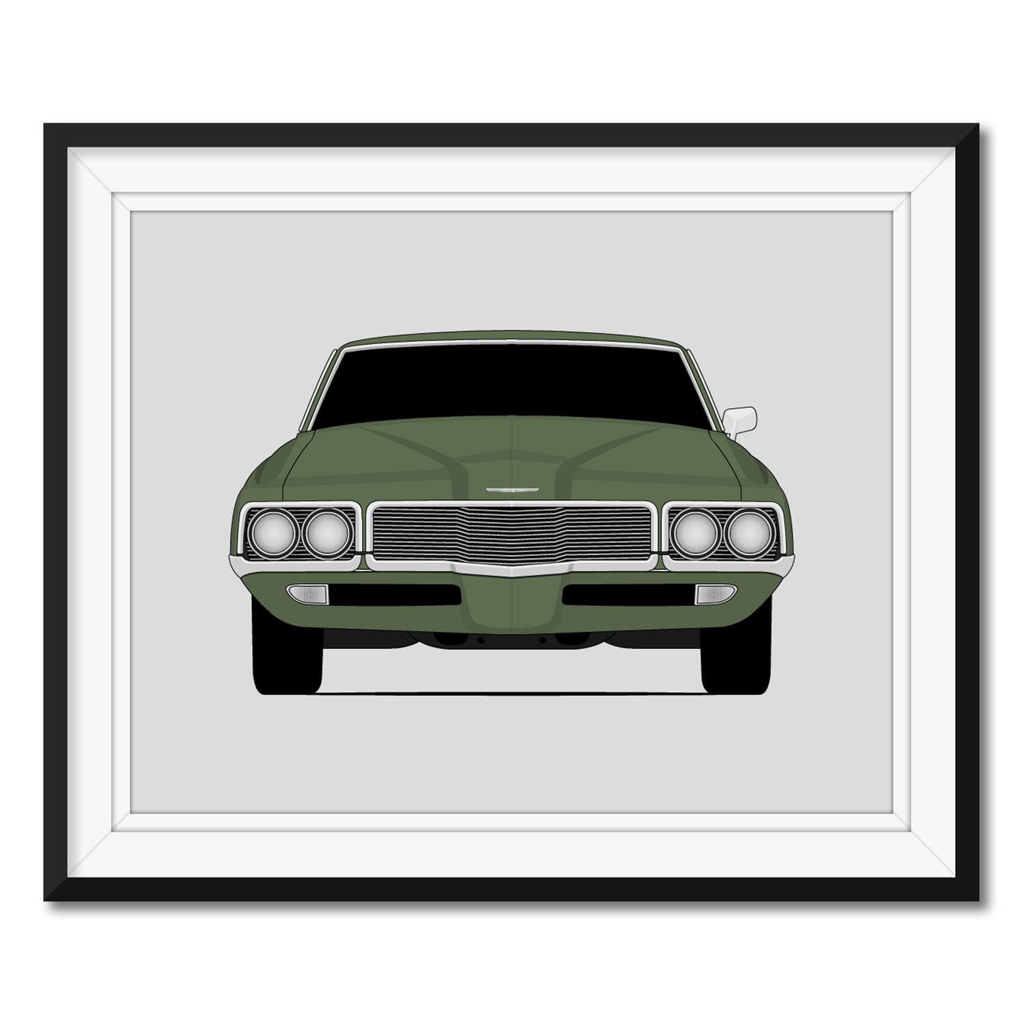 Ford Thunderbird (1970-1971) Gen 5 Poster