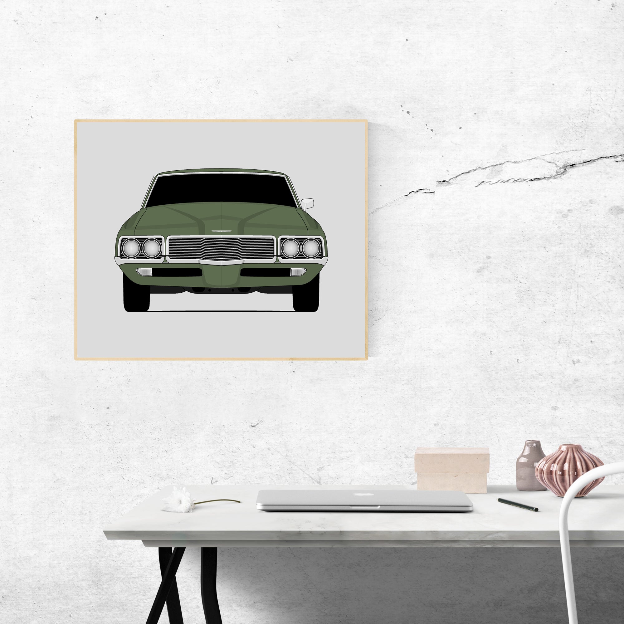 Ford Thunderbird (1970-1971) Gen 5 Poster