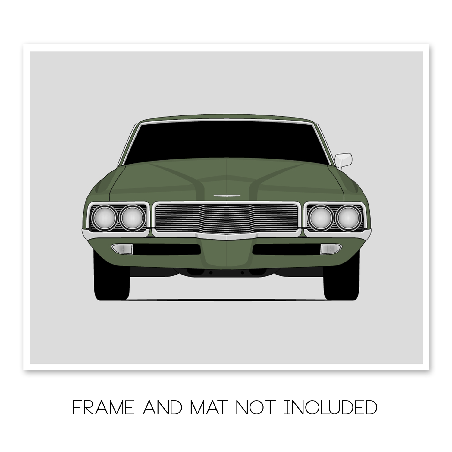 Ford Thunderbird (1970-1971) Gen 5 Poster