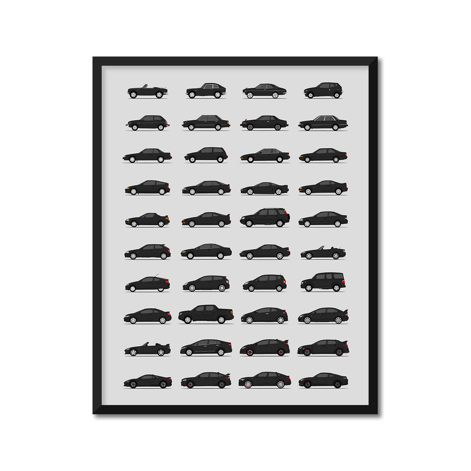 Honda Generations (Side Profile)