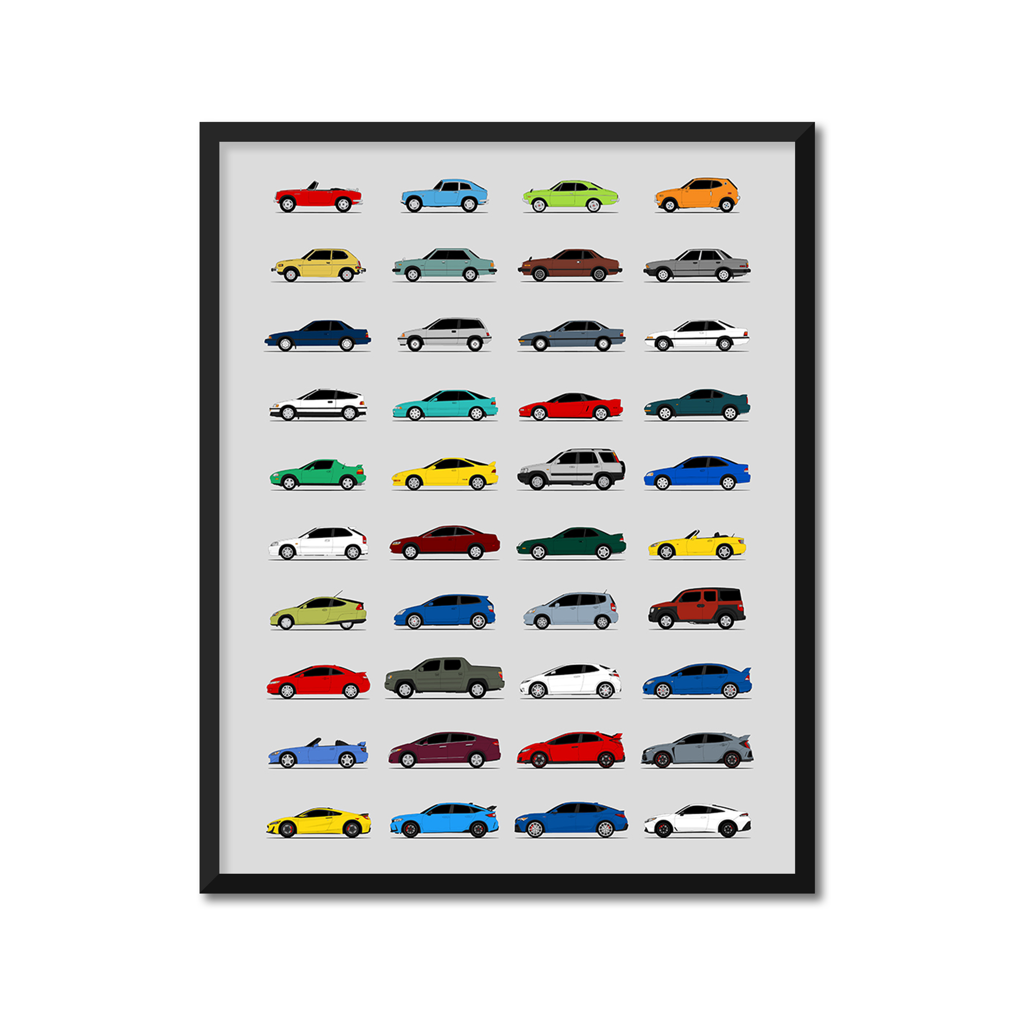 Honda Generations (Side Profile)