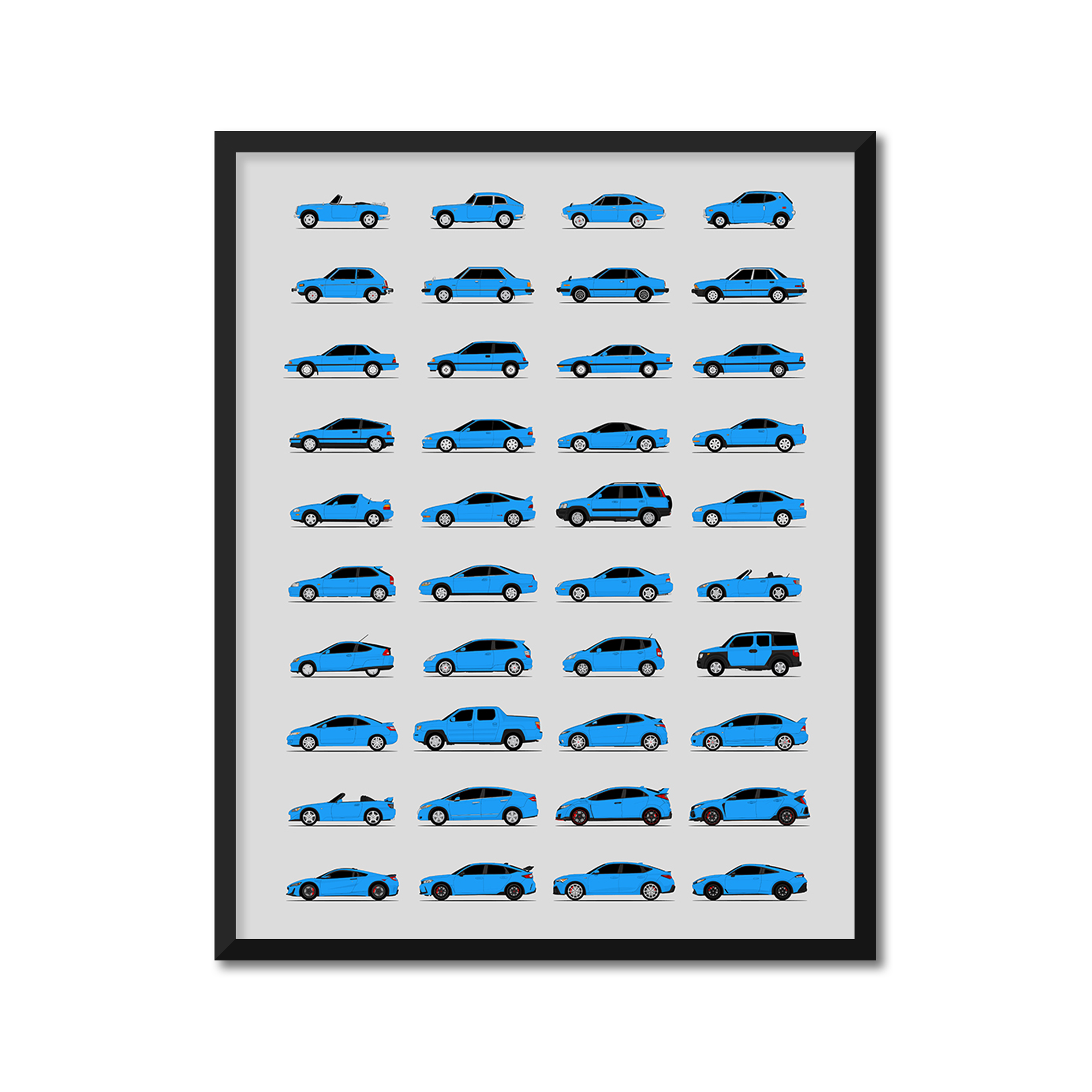 Honda Generations (Side Profile)