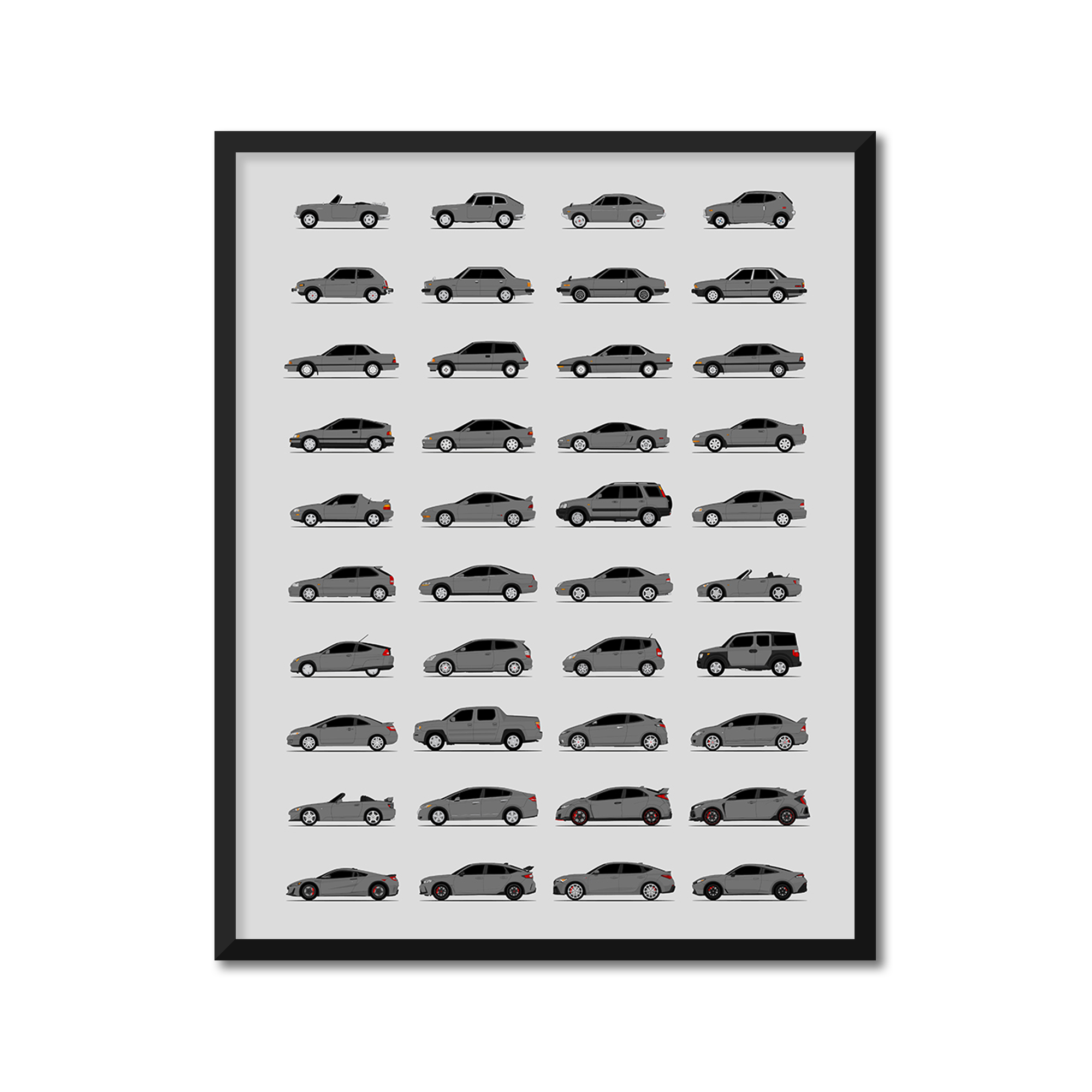 Honda Generations (Side Profile)