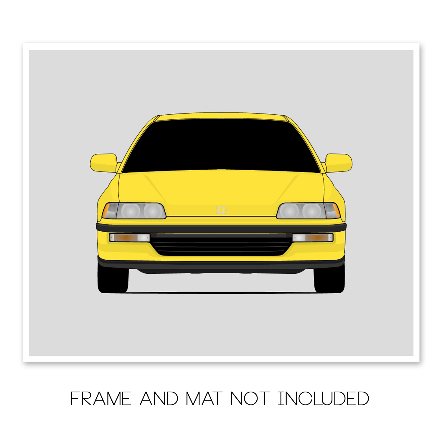 Honda Civic Si (1988-1991) Gen 4 Poster