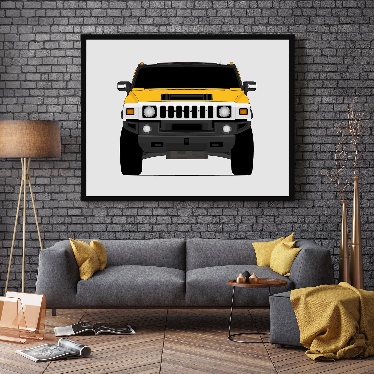 GMC Hummer H2 (2003-2007) Poster