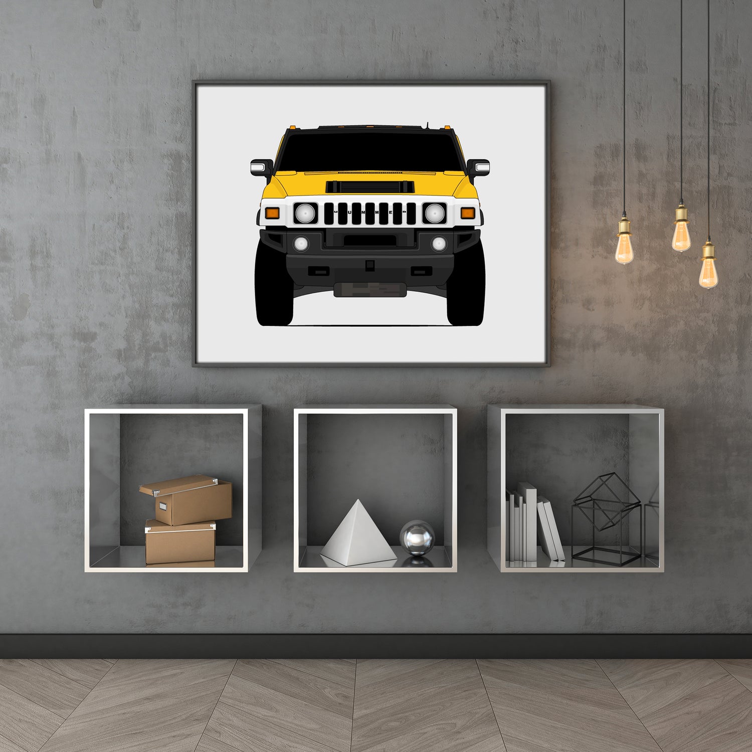 GMC Hummer H2 (2003-2007) Poster