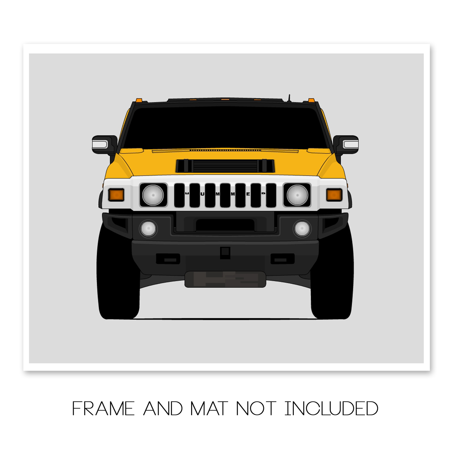 GMC Hummer H2 (2003-2007) Poster