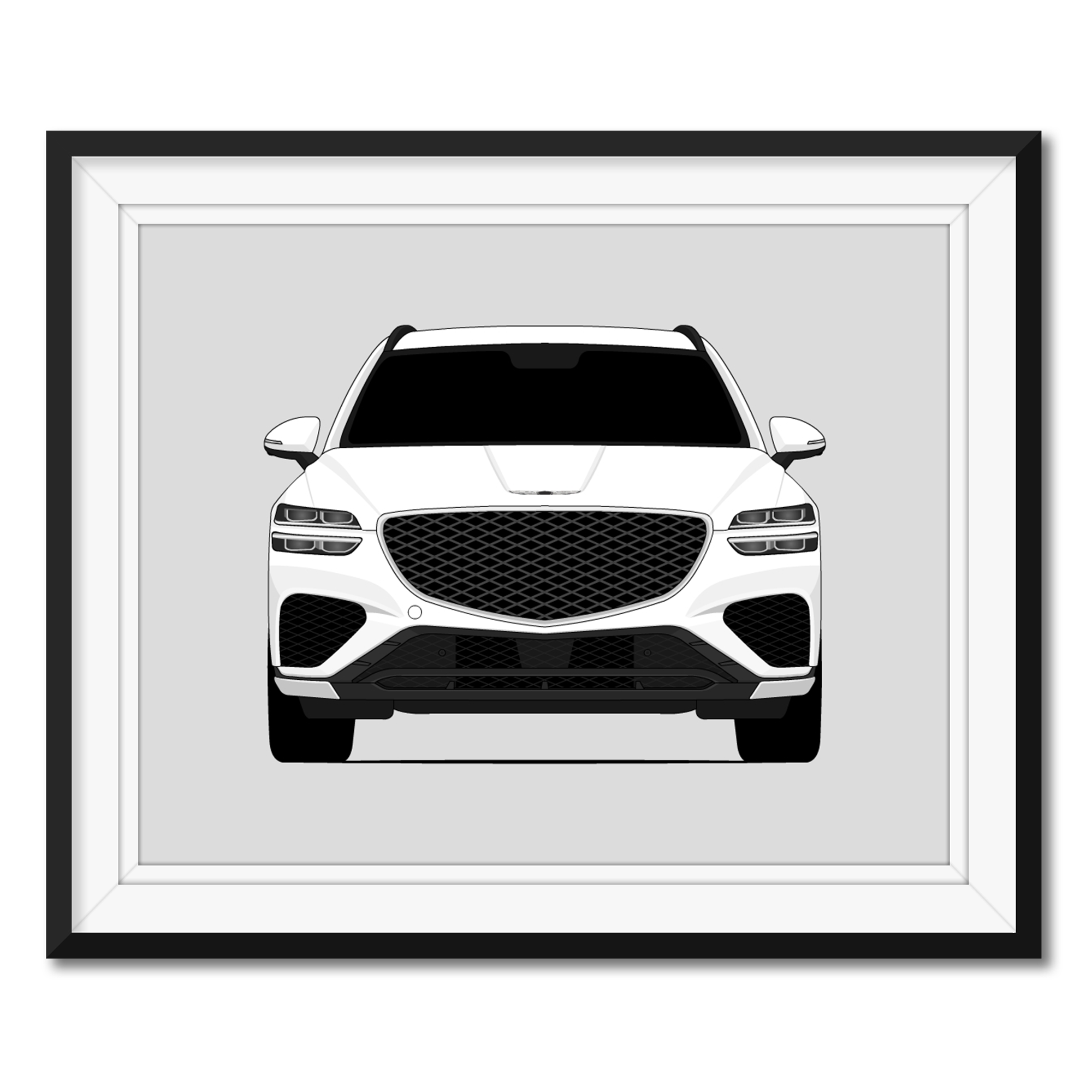 Hyundai Genesis GV70 Sport (2020-2025) Poster