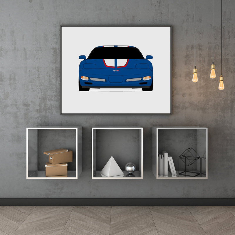 Chevy Corvette Z06 Commemorative Edition C5 (2004) Poster