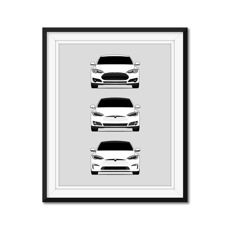 Customizable Version: Tesla Model S Generations