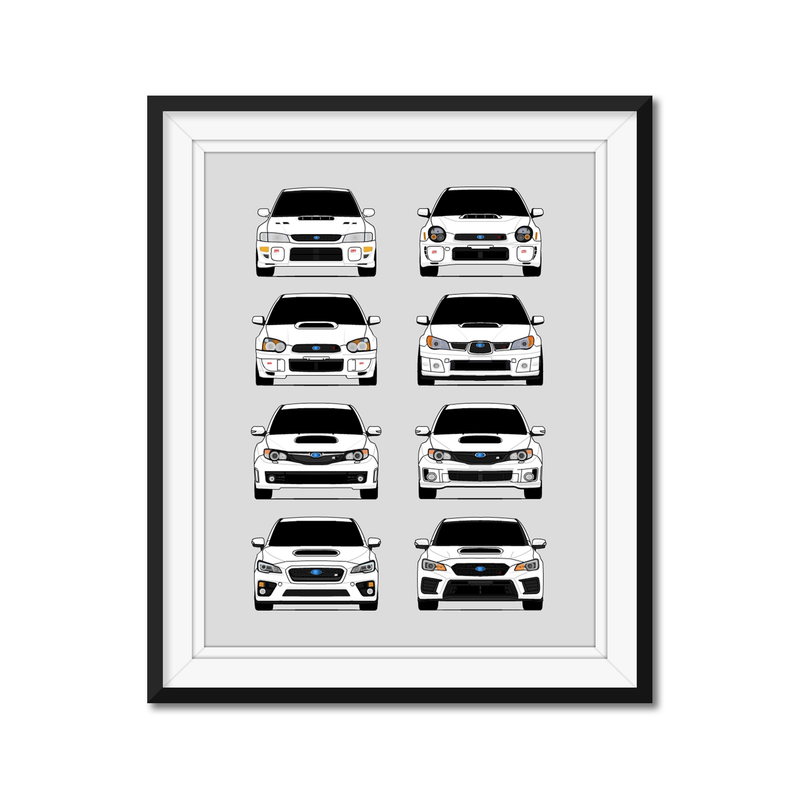 Customizable Version: Subaru STI Generations