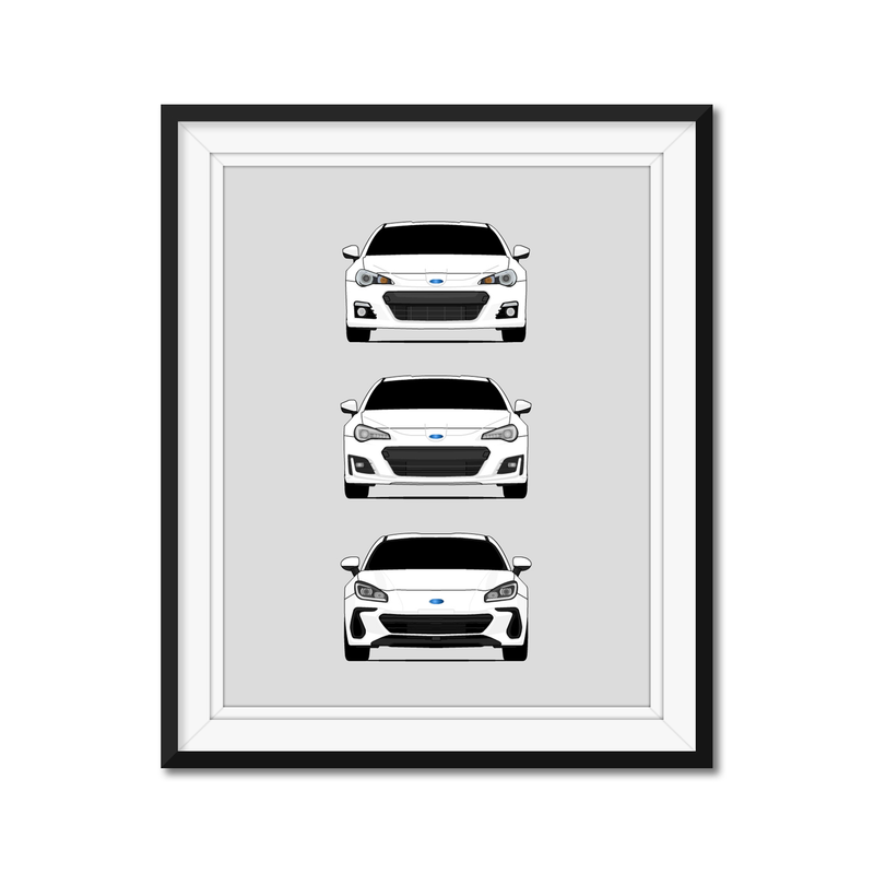 Customizable Version: Subaru BRZ Generations