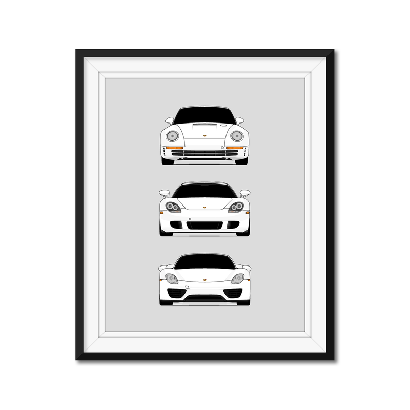 Customizable Version: Porsche Hypercar Generations