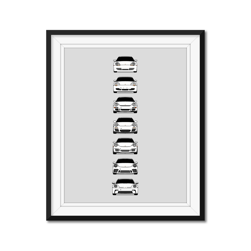 Customizable Version: Porsche 911 GT3 Generations