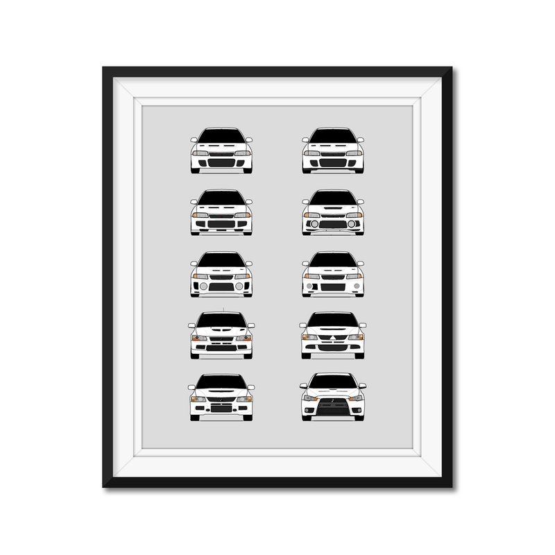 Customizable Version: Mitsubishi Lancer Evolution Generations