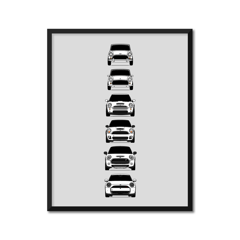 Customizable Version: Mini Cooper Generations