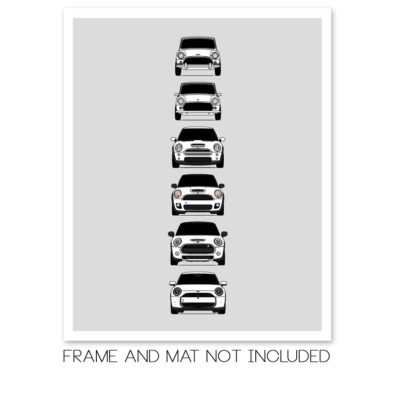 Customizable Version: Mini Cooper Generations