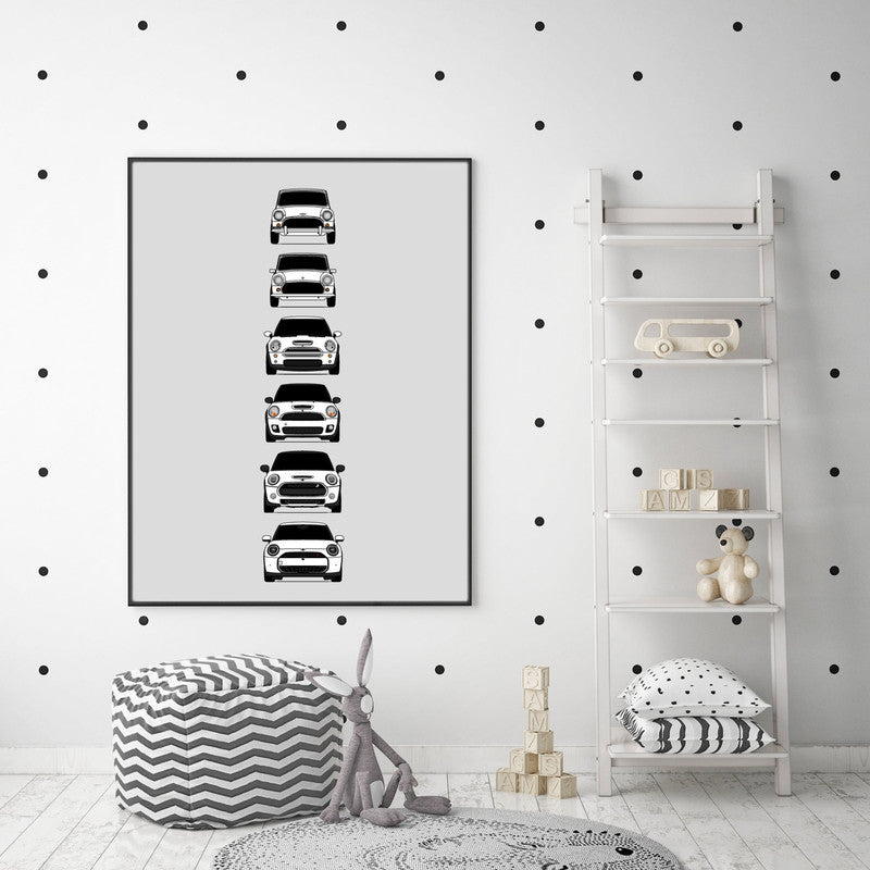 Customizable Version: Mini Cooper Generations