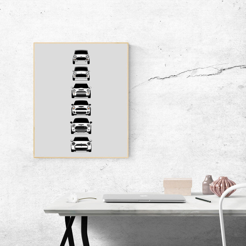 Customizable Version: Mini Cooper Generations