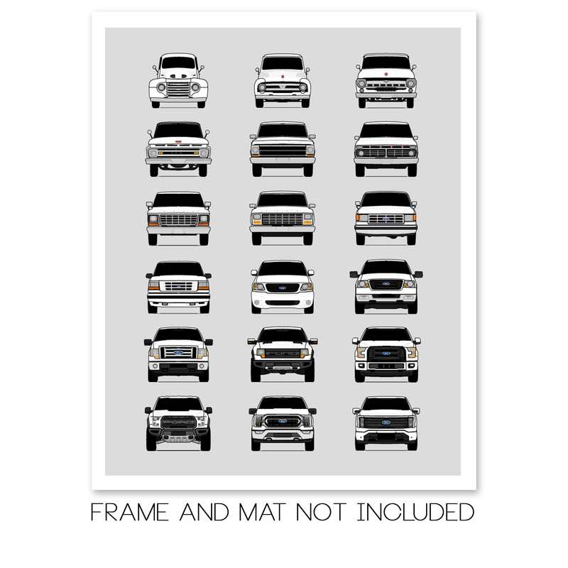 Customizable Version: Ford F-150 Generations