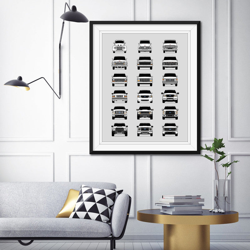 Customizable Version: Ford F-150 Generations