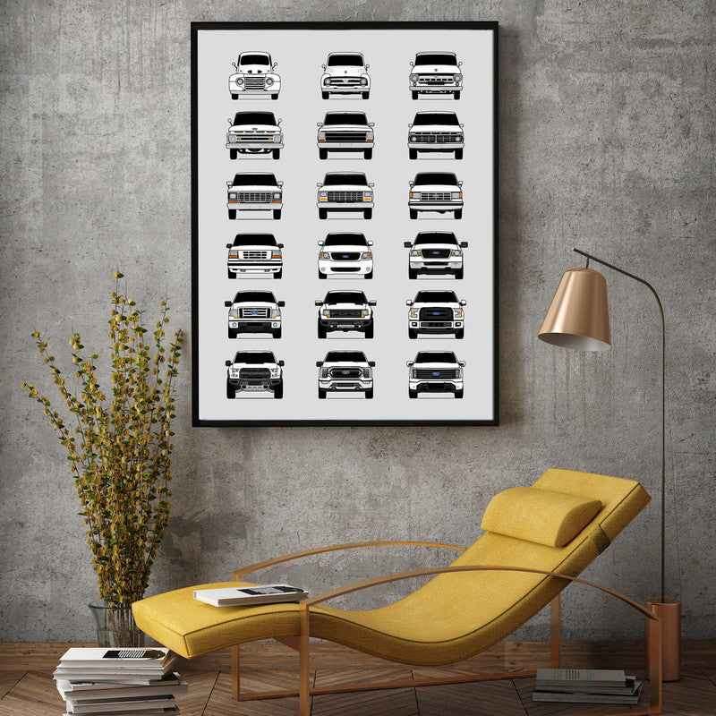 Customizable Version: Ford F-150 Generations